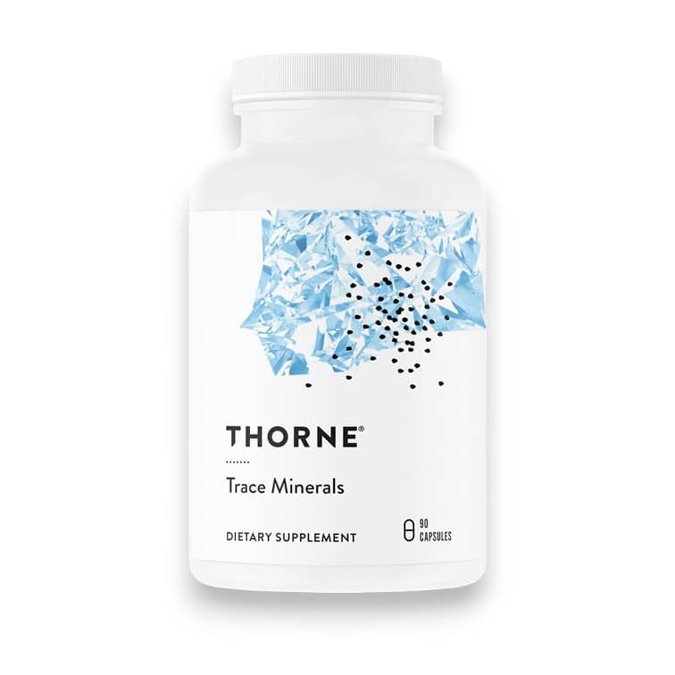 Thorne, Trace Minerals, 90 Capsules 1