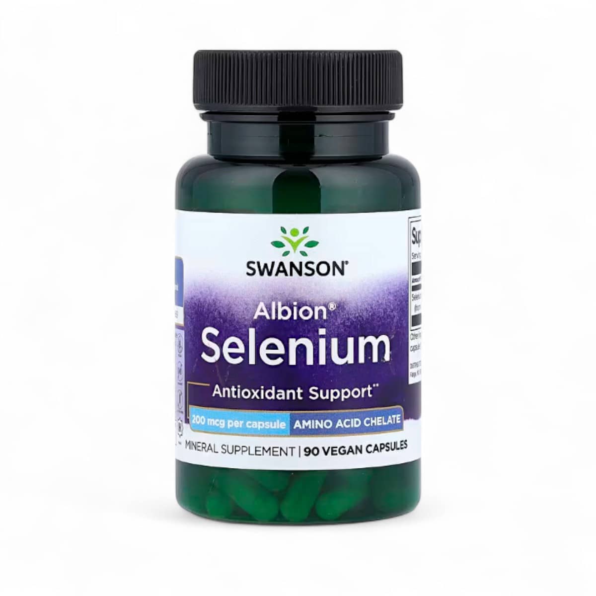 Swanson, Albion® Selenium , 200 mcg, 90 Vegan Capsules 1