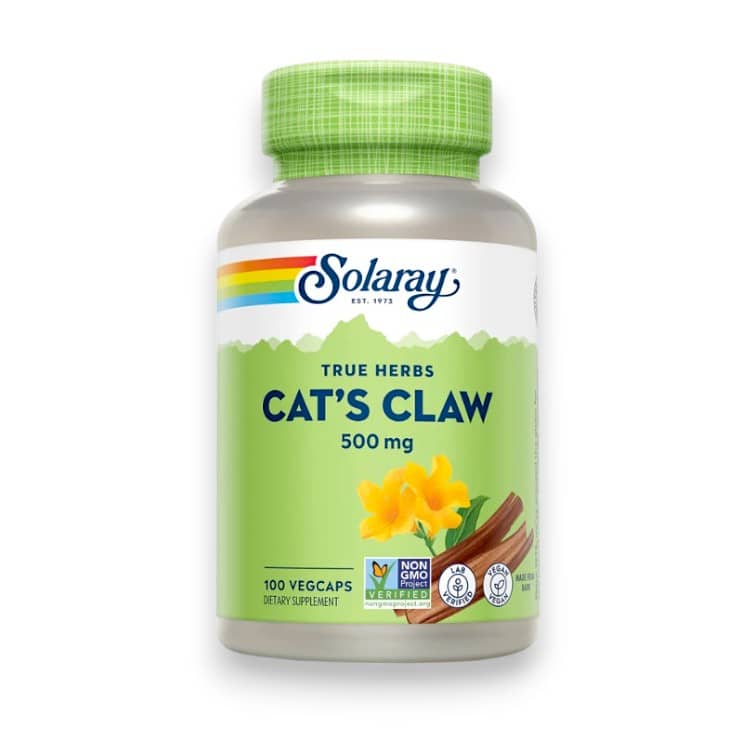 Solaray, Cat's Claw, 500 mg, 100 VegCaps 1