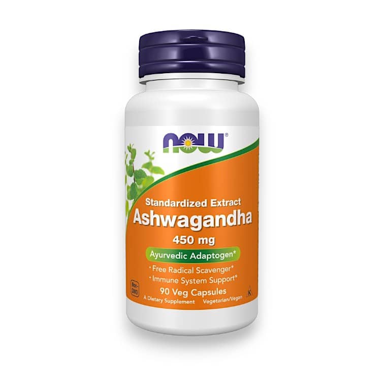 NOW Foods, Ashwagandha, Standardized Extract, 450 mg, 90 Veg Capsules 1