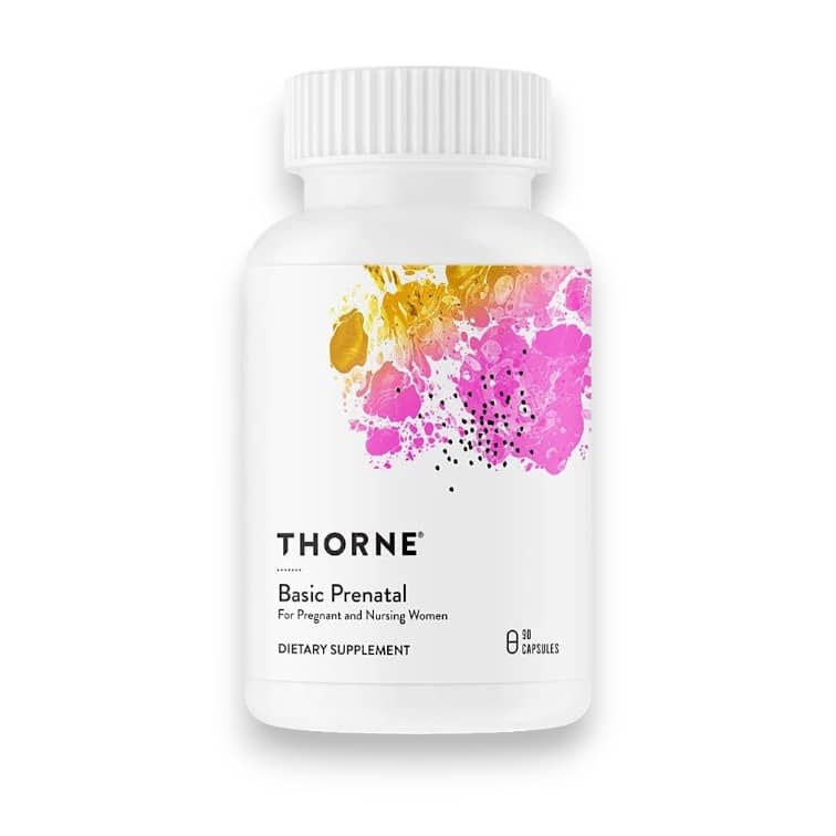 Thorne, Basic Prenatal, 90 Capsules 1