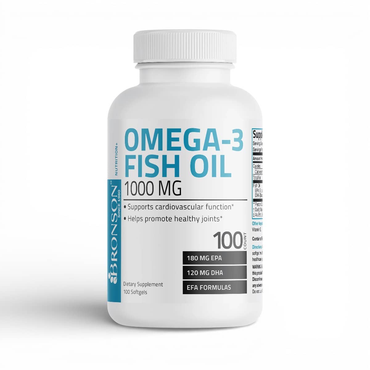 Bronson, Omega 3 Fish Oil, 1000 mg, 100 Softgel 1