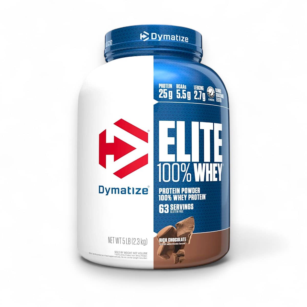 Dymatize, Elite Whey, Rich chocolate, 2.3 kg 1