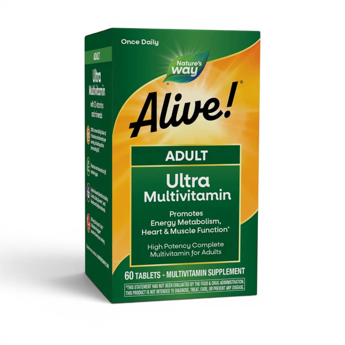 Nature's Way, Alive!® Adult Ultra Multivitamin, 60 Tablets 1