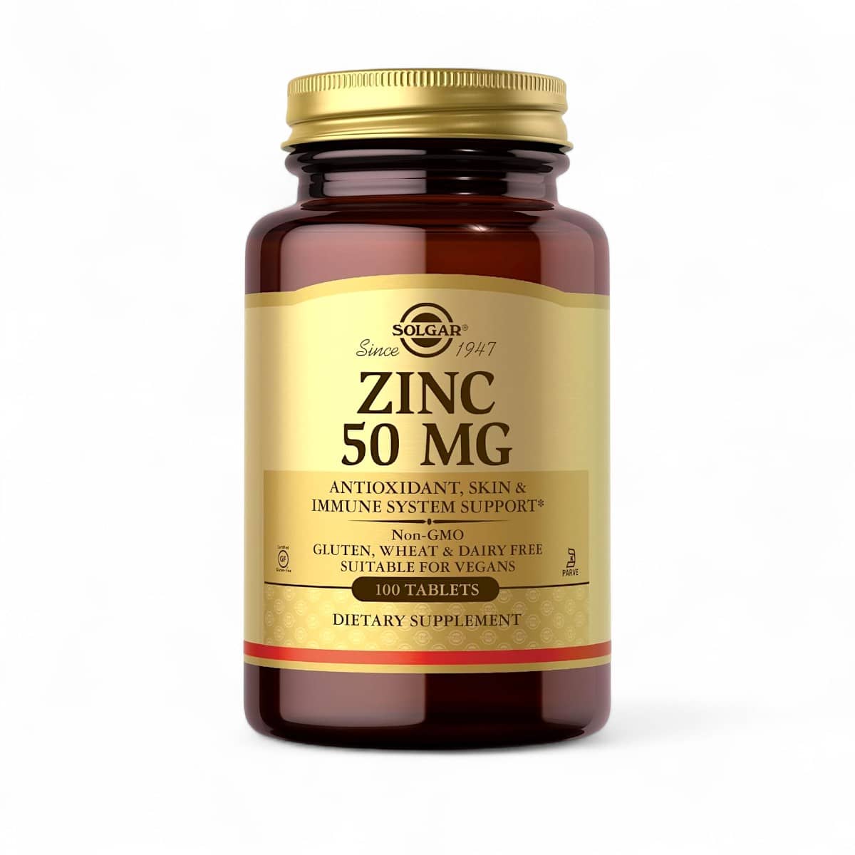 Solgar, Zinc, 50 mg, 100 Tablets 1