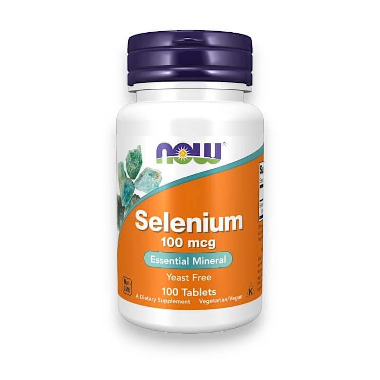 NOW Foods, Selenium, 100 mcg, 100 Tablets 1