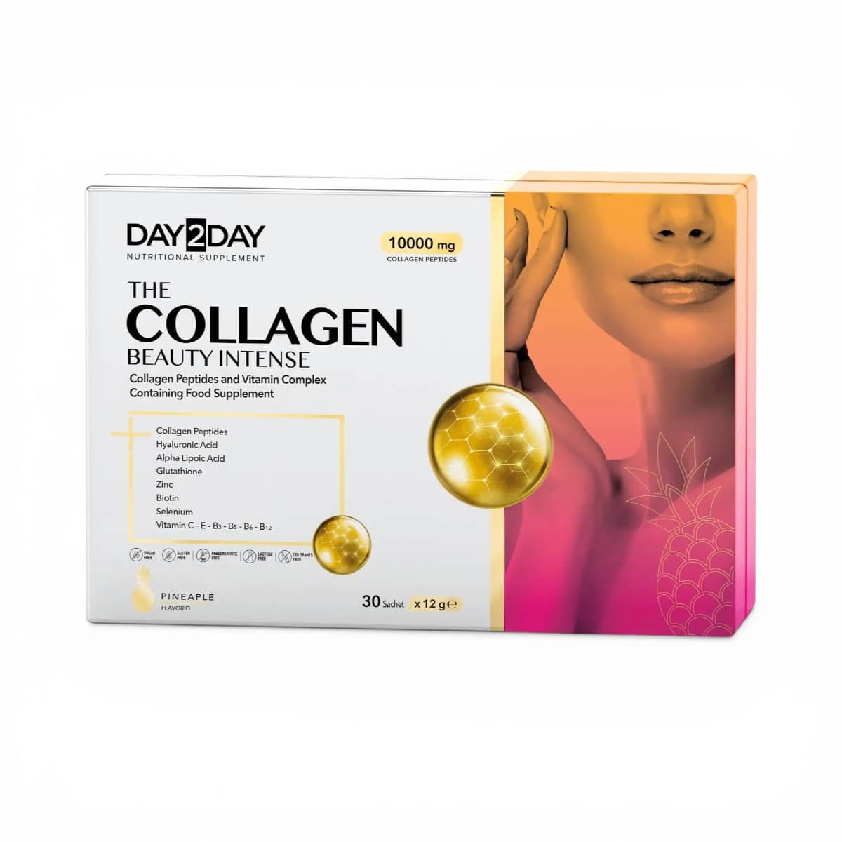 Day2Day, The Collagen Beauty Intense 30 SASHE (вкус ананаса) 1