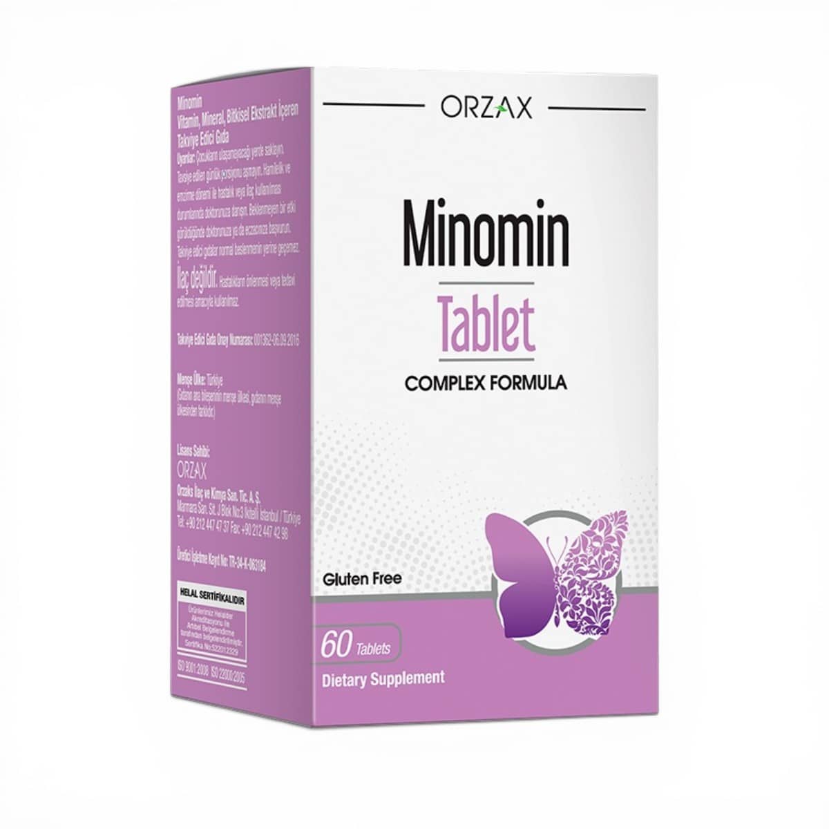 ORZAX, MINOMIN 60 TABS 1