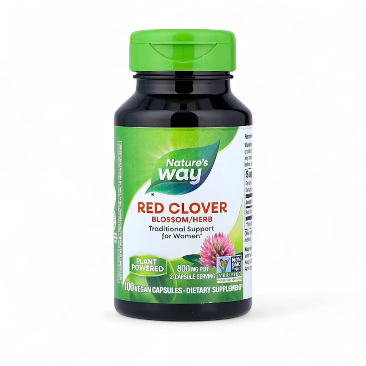 Nature's Way, Red Clover Blossom/Herb, 100 Vegan Capsules (400 mg per Capsule) 1