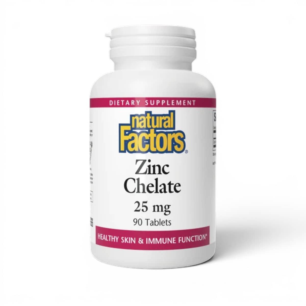 Natural Factors, Zinc Chelate, 25 mg, 90 Tablets 1