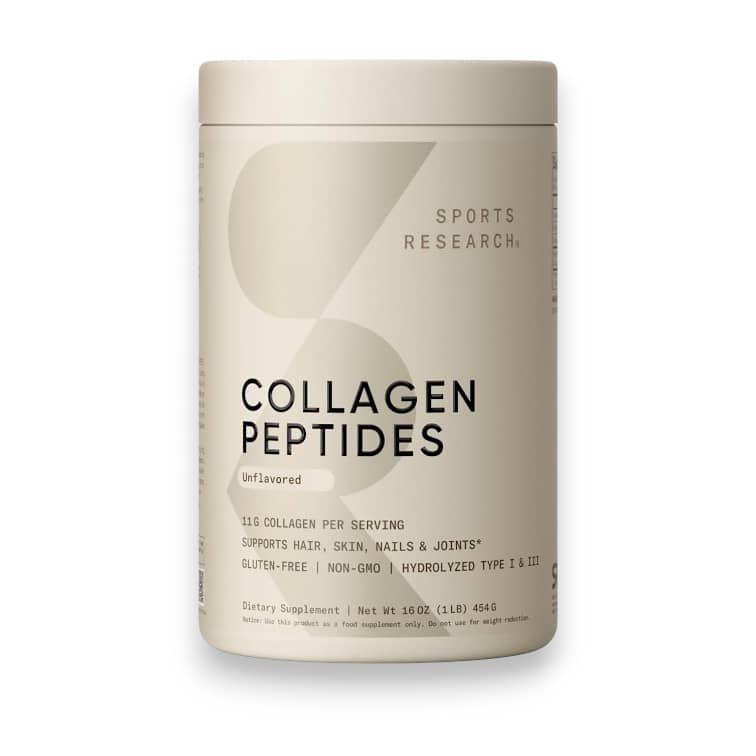 Sports Research, Collagen Peptides, Unflavored, 1 lb (454 g) 1