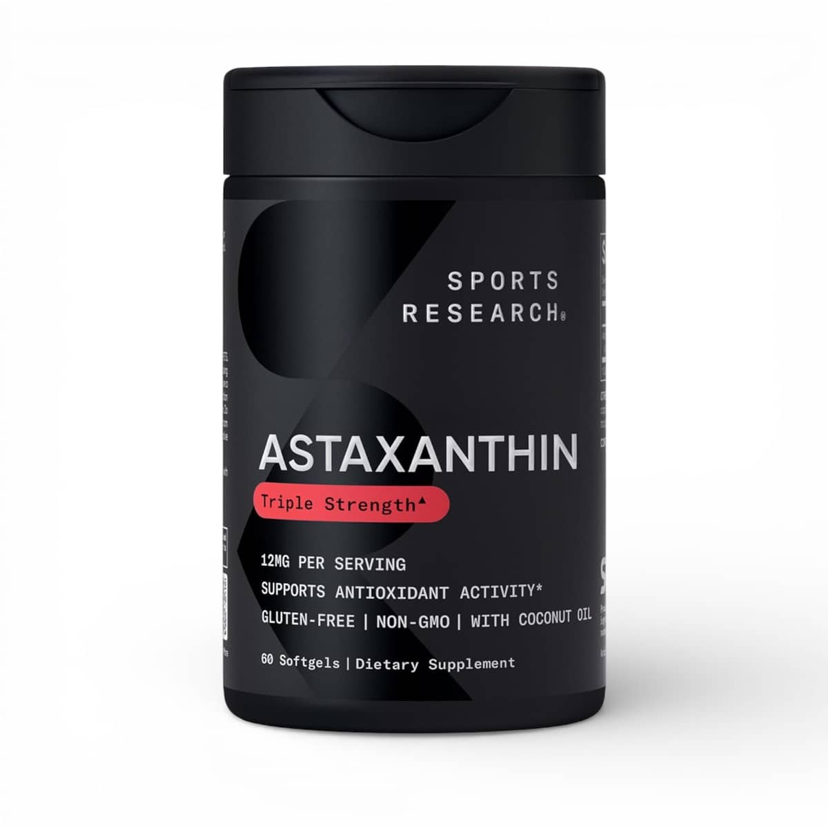 Sports Research, Astaxanthin, Triple Strength, 12 mg, 60 Softgels 1