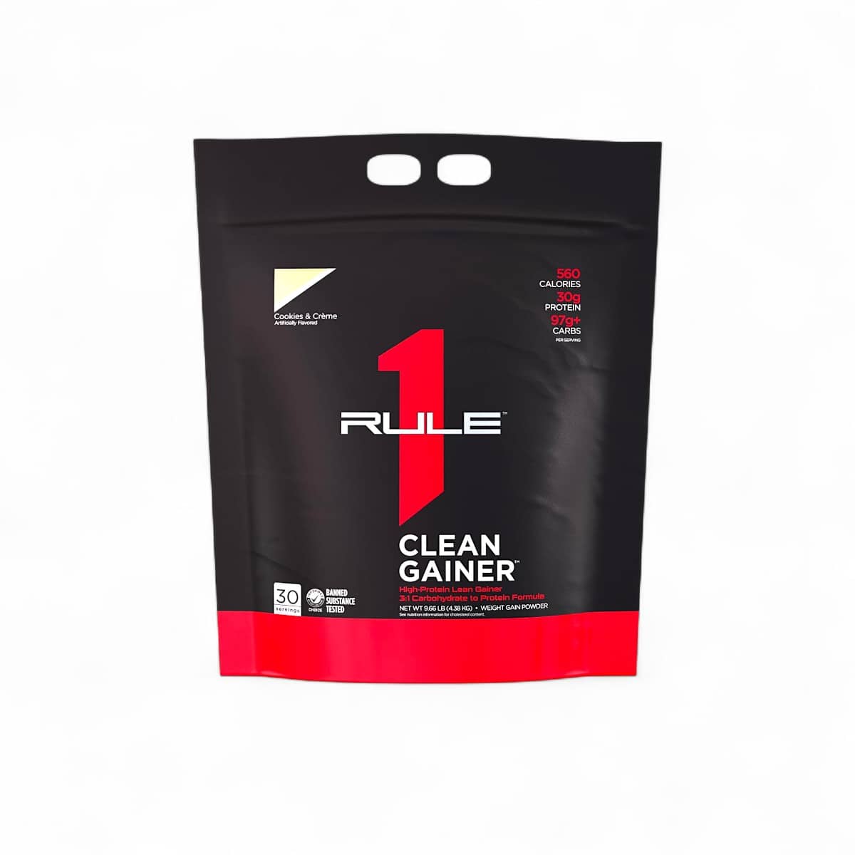RuleOne, Clean Gainer, Cookies&Cream, 4.38 kg 1
