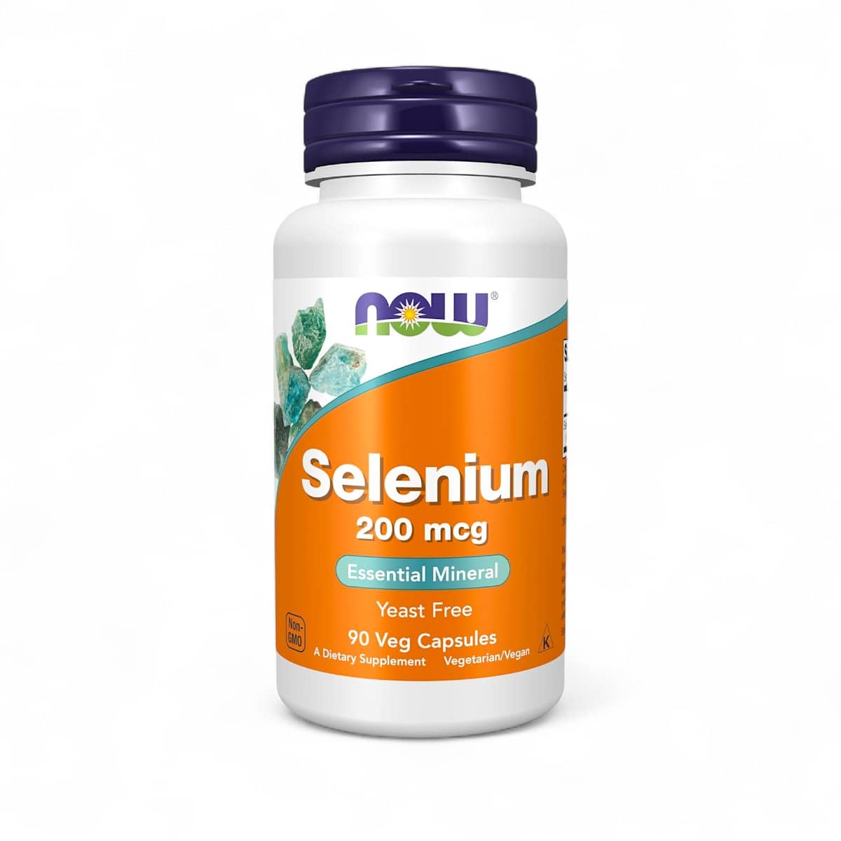 NOW Foods, Selenium, 200 mcg, 90 Veg Capsules 1