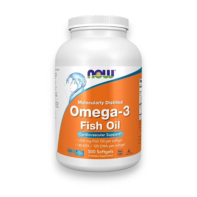 NOW Foods, Omega - 3 Fish Oil, 2,000 mg, 500 Softgels (1,000 mg per Softgel) 1