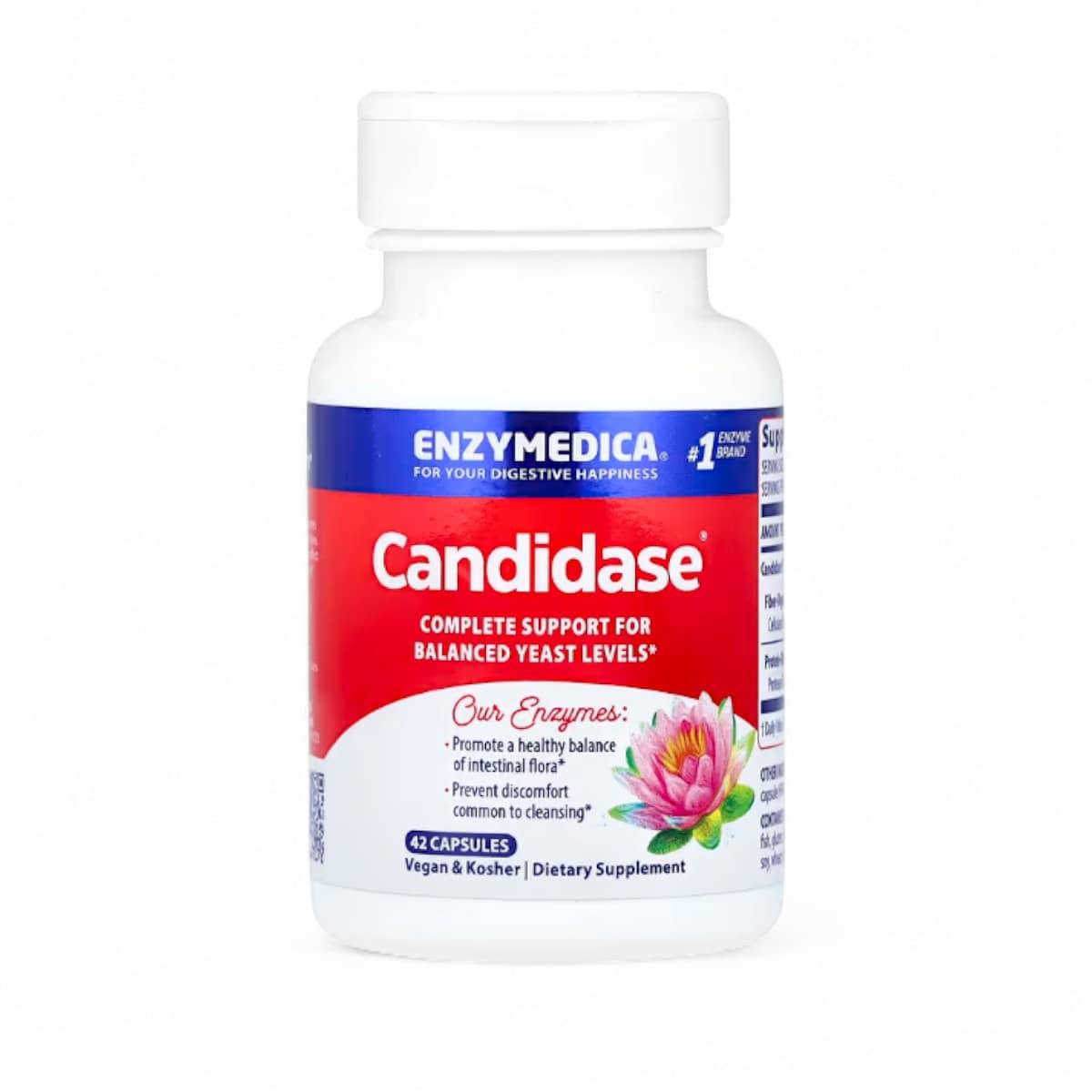 Enzymedica, Candidase, 42 Capsules 1