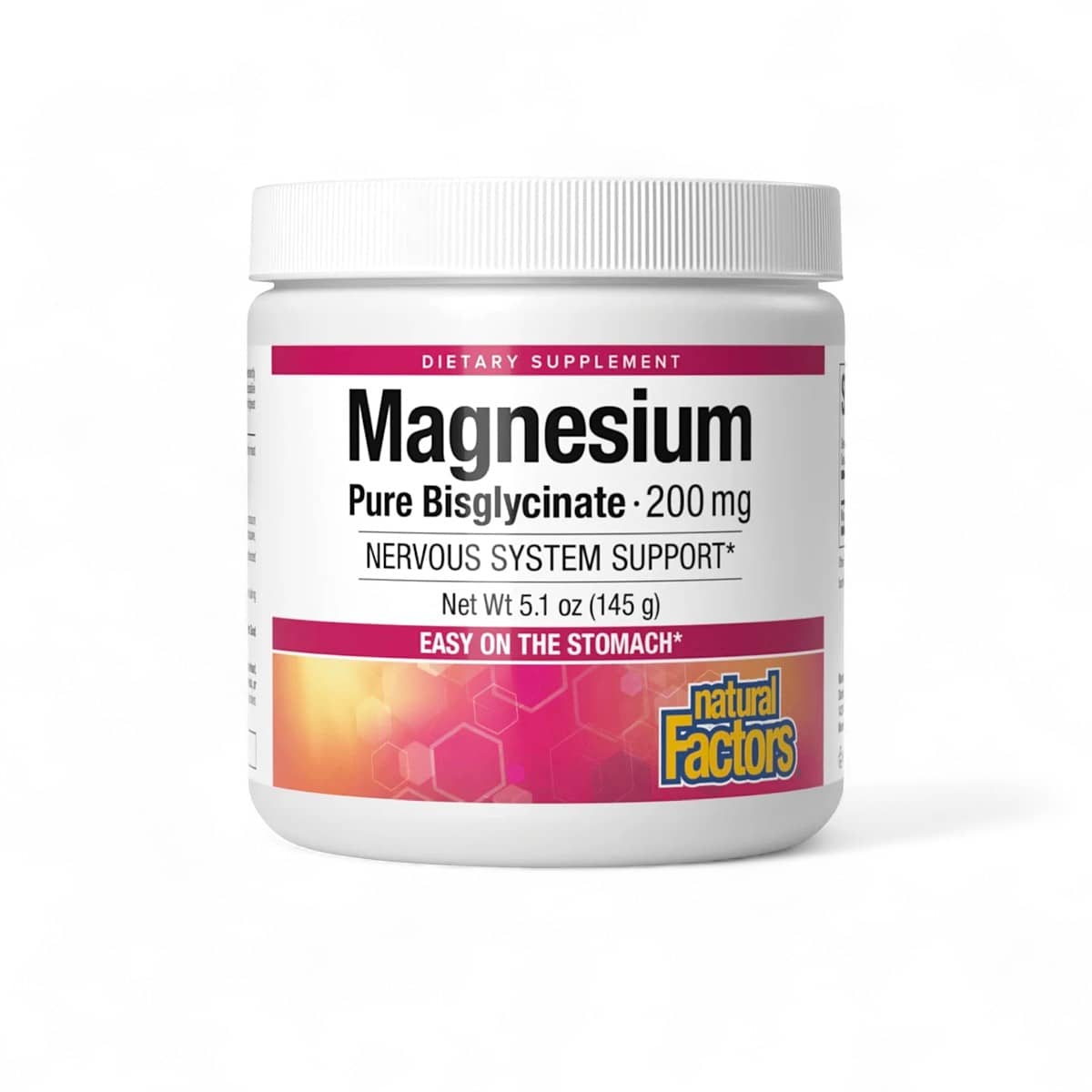 Natural Factors, Magnesium Bisglycinate Pure 200mg 1