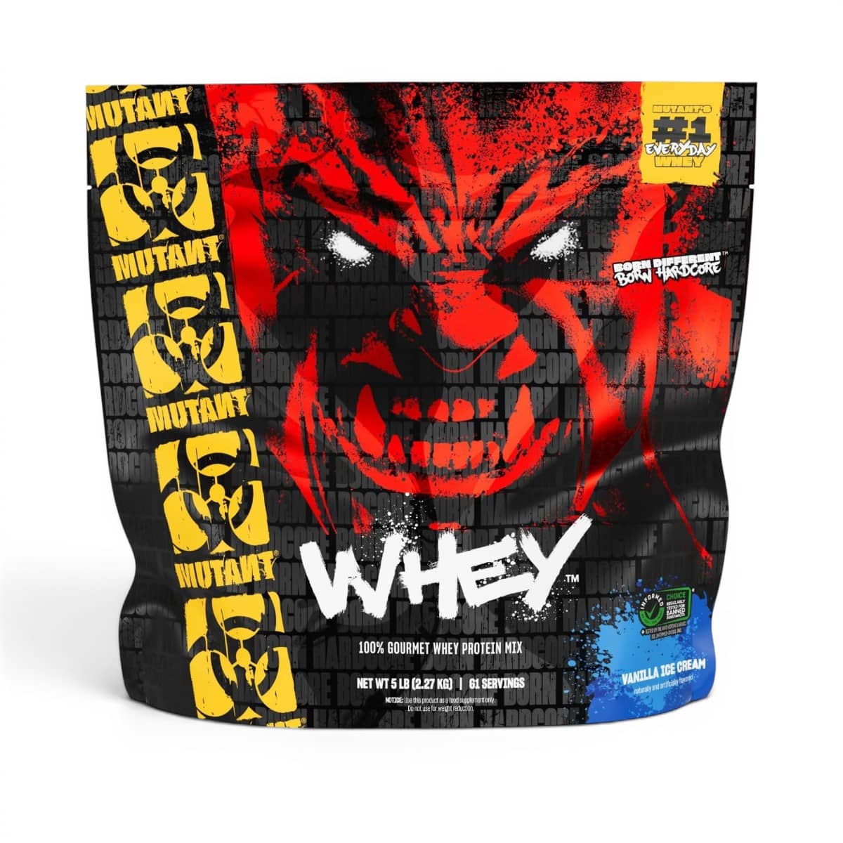 Mutant, Whey , Vanilla Ice Cream 2.27kg 1
