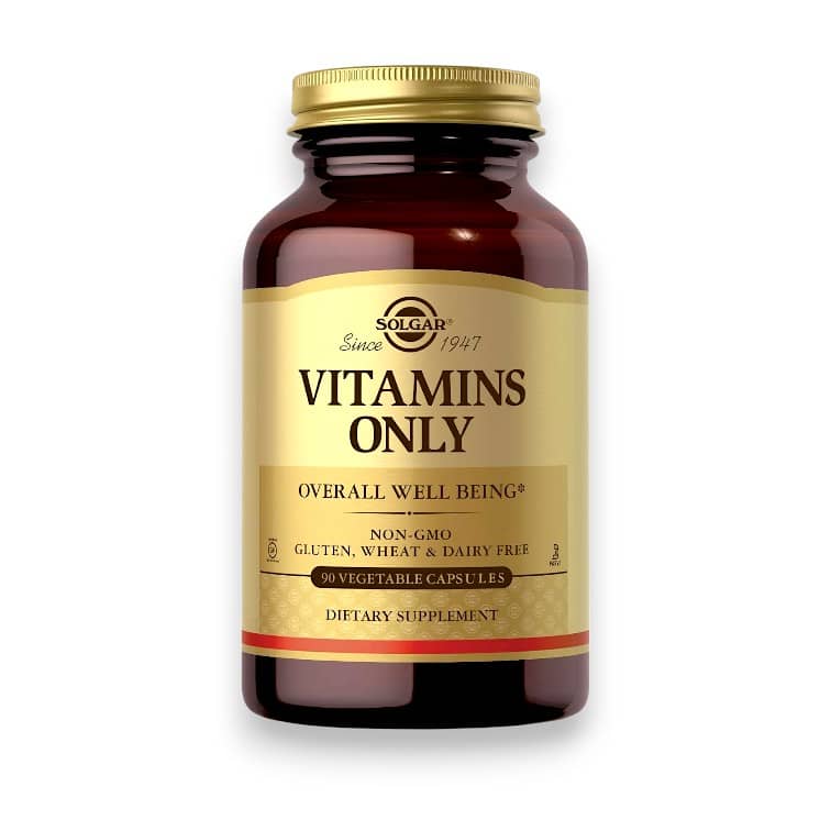 Solgar, Vitamins Only, 90 Vegetable Capsules 1