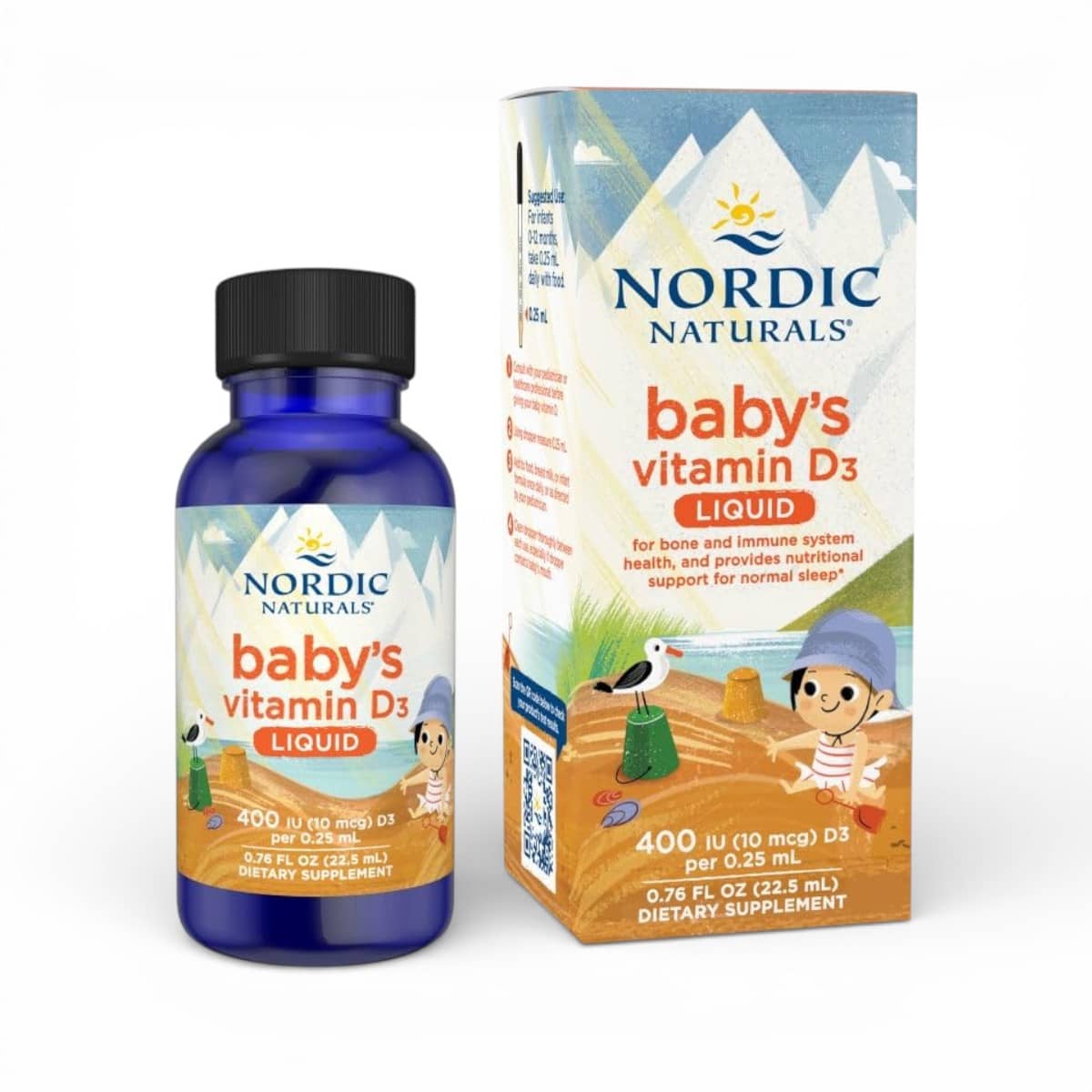 Nordic Naturals, Baby's Vitamin D3, Liquid 1