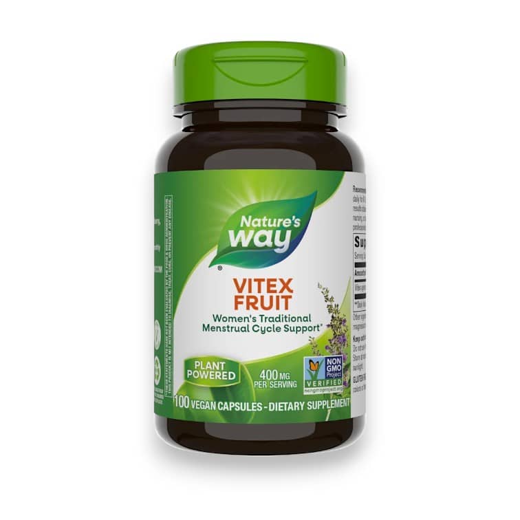 Nature's Way, Vitex Fruit, 400 mg, 100 Vegan Capsules 1