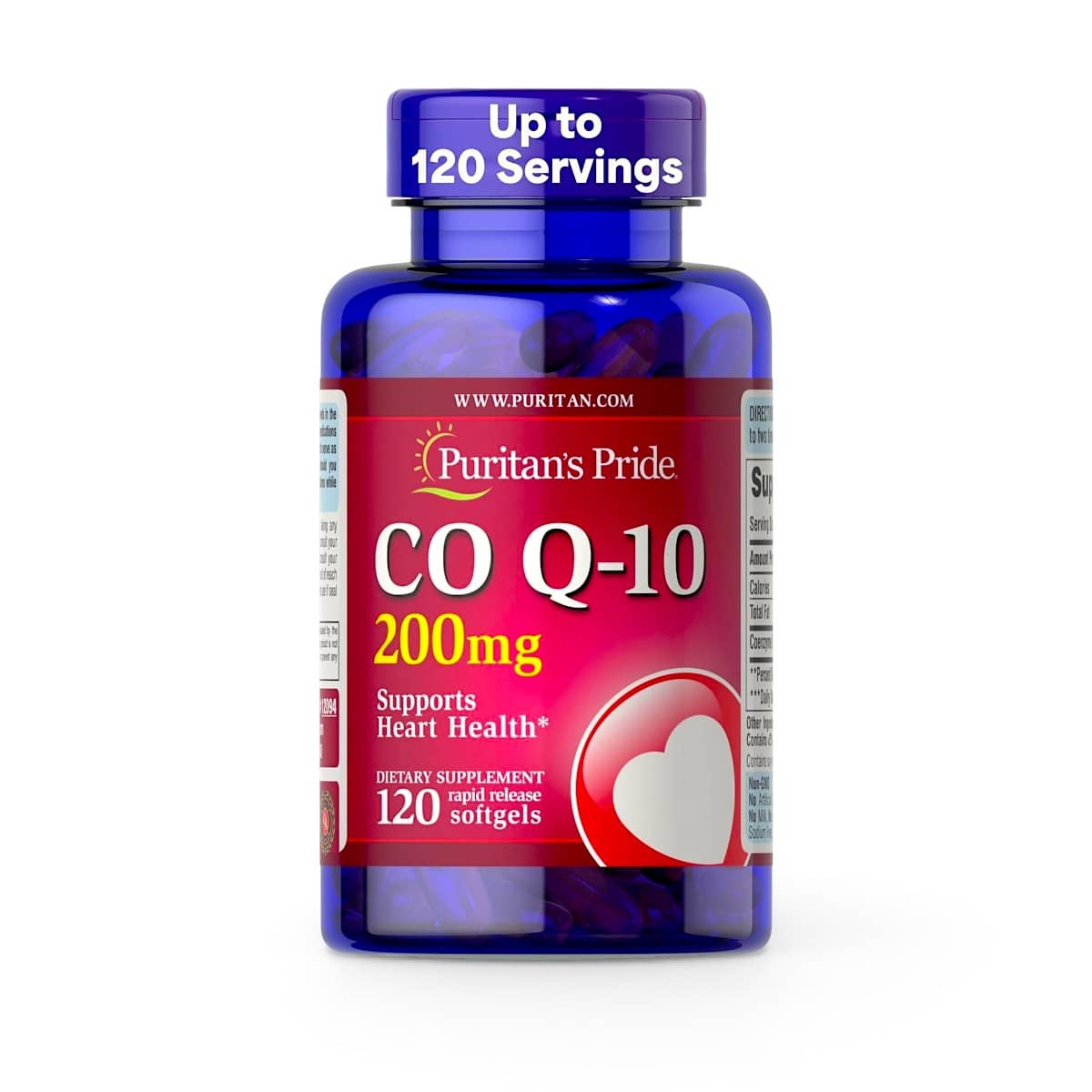 Puritan's Pride, CoQ - 10 200 mg, 30 Softgels 1