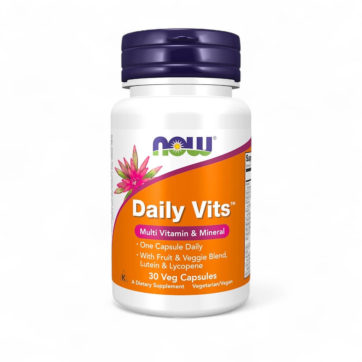 NOW Foods, Daily Vits, 30 Veg Capsules 1