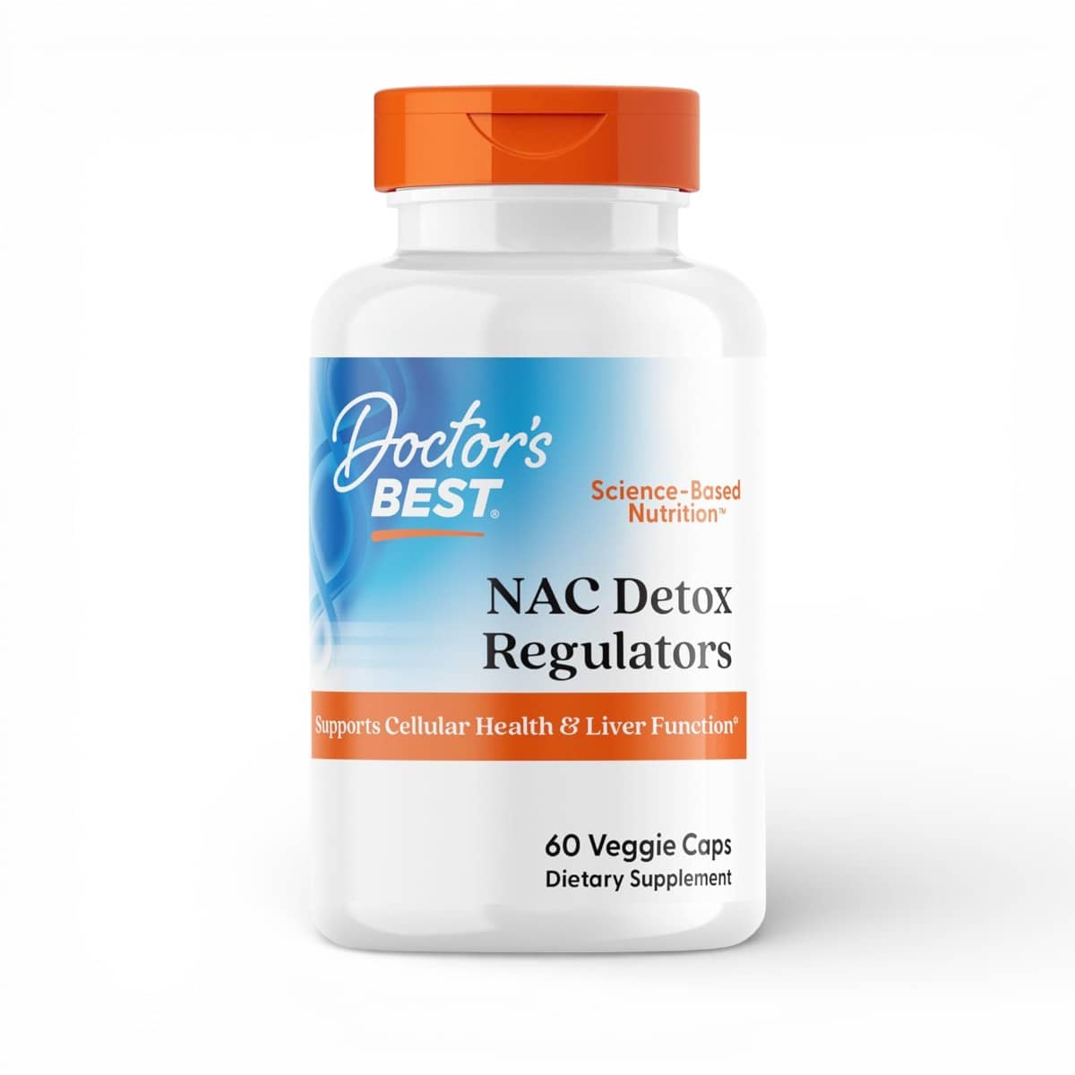 Doctor's Best, NAC Detox Regulators, 60 Veggie Caps 1