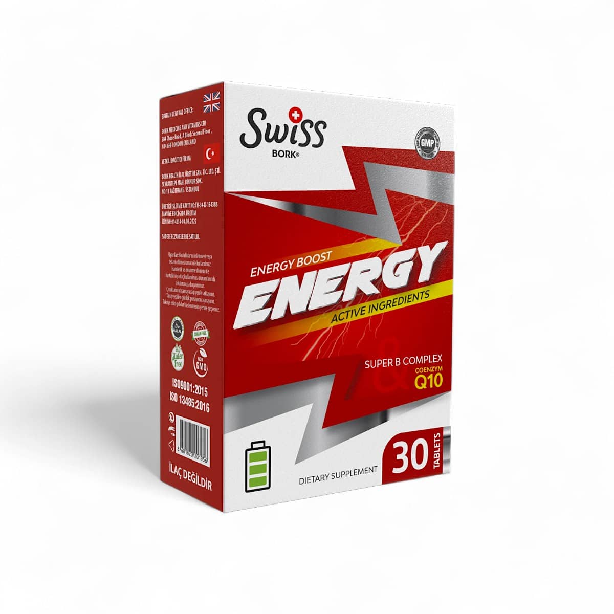 Swiss, Energy, Coenzym Q10, 30 tab 1