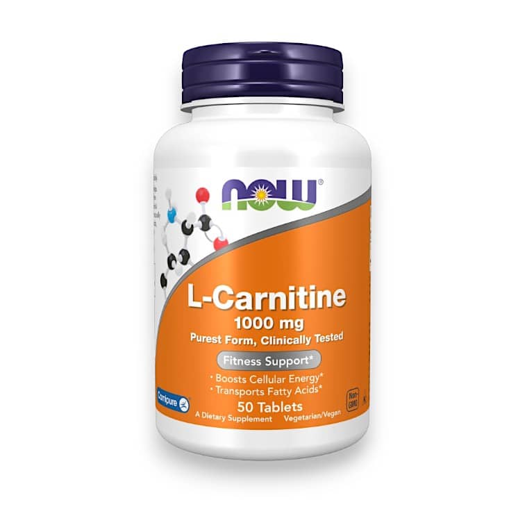 NOW Foods, L-Carnitine, 1,000 mg, 50 Tablets 1