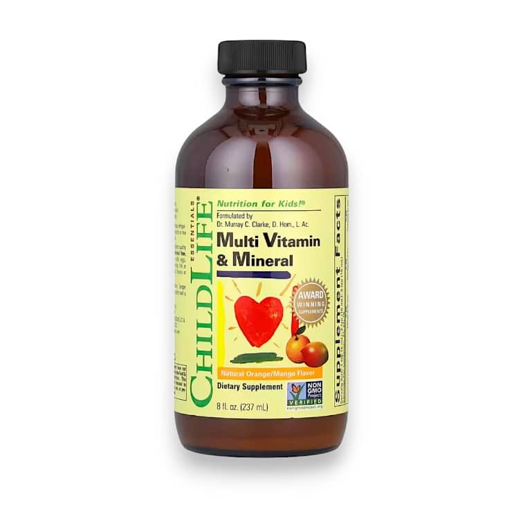 ChildLife Essentials, Multi Vitamin & Mineral, Natural Orange/Mango, 8 fl oz (237 ml) 1