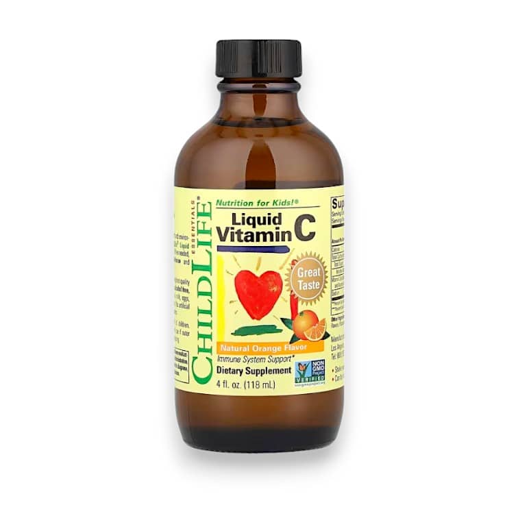 ChildLife Essentials, Essentials, Liquid Vitamin C, Natural Orange, 4 fl oz (118.5 ml) 1