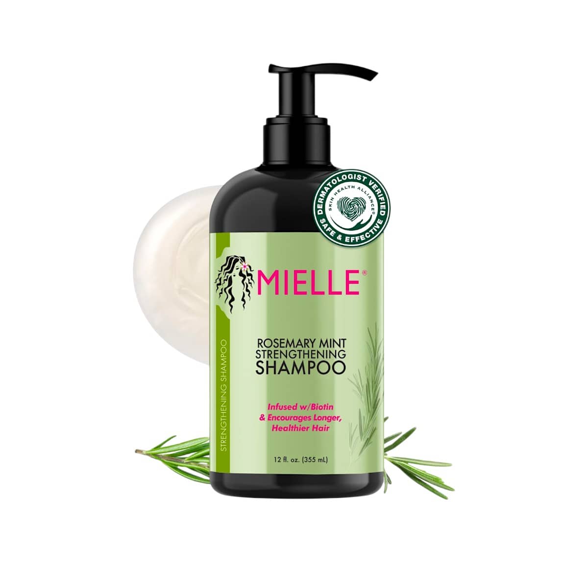 Mielle, Strengthening Shampoo, Rosemary Mint, 12 fl oz (355 ml) 1