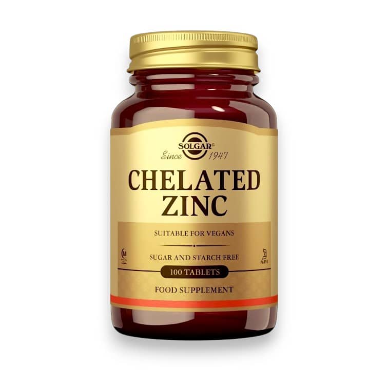 Solgar, Chelated Zinc , 100 Tablets 1