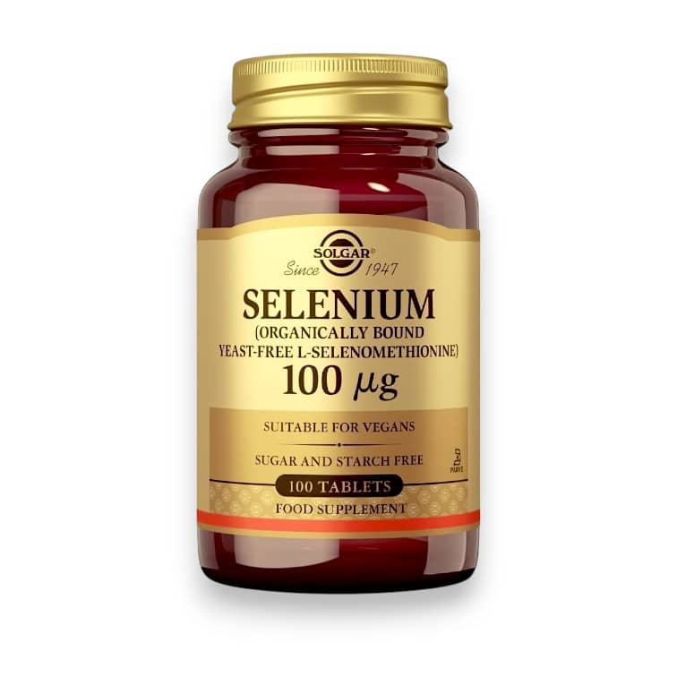 Solgar, Selenium, Yeast-Free, 100 mcg, 100 Tablets 1