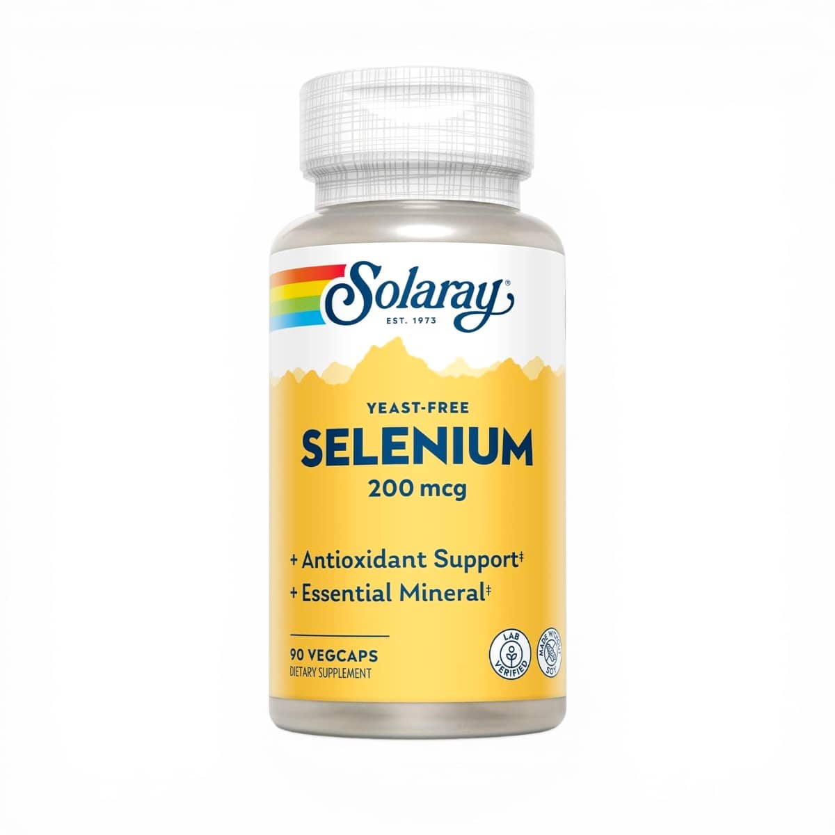 Solaray, Selenium, 200 mcg, 90 VegCaps 1