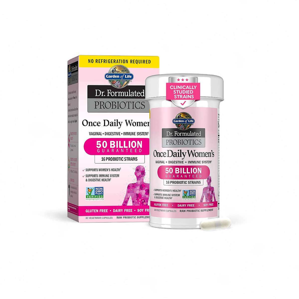 Garden of Life, Dr. Formulated Probiotics, Once Daily Women's, 50 Billion, 30 Vegetarian Capsules 1