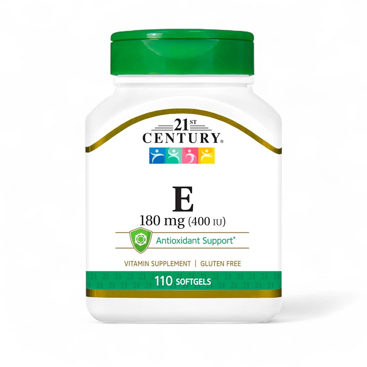 21st Century, Vitamin E, 180 mg (400 IU), 110 Softgels 1