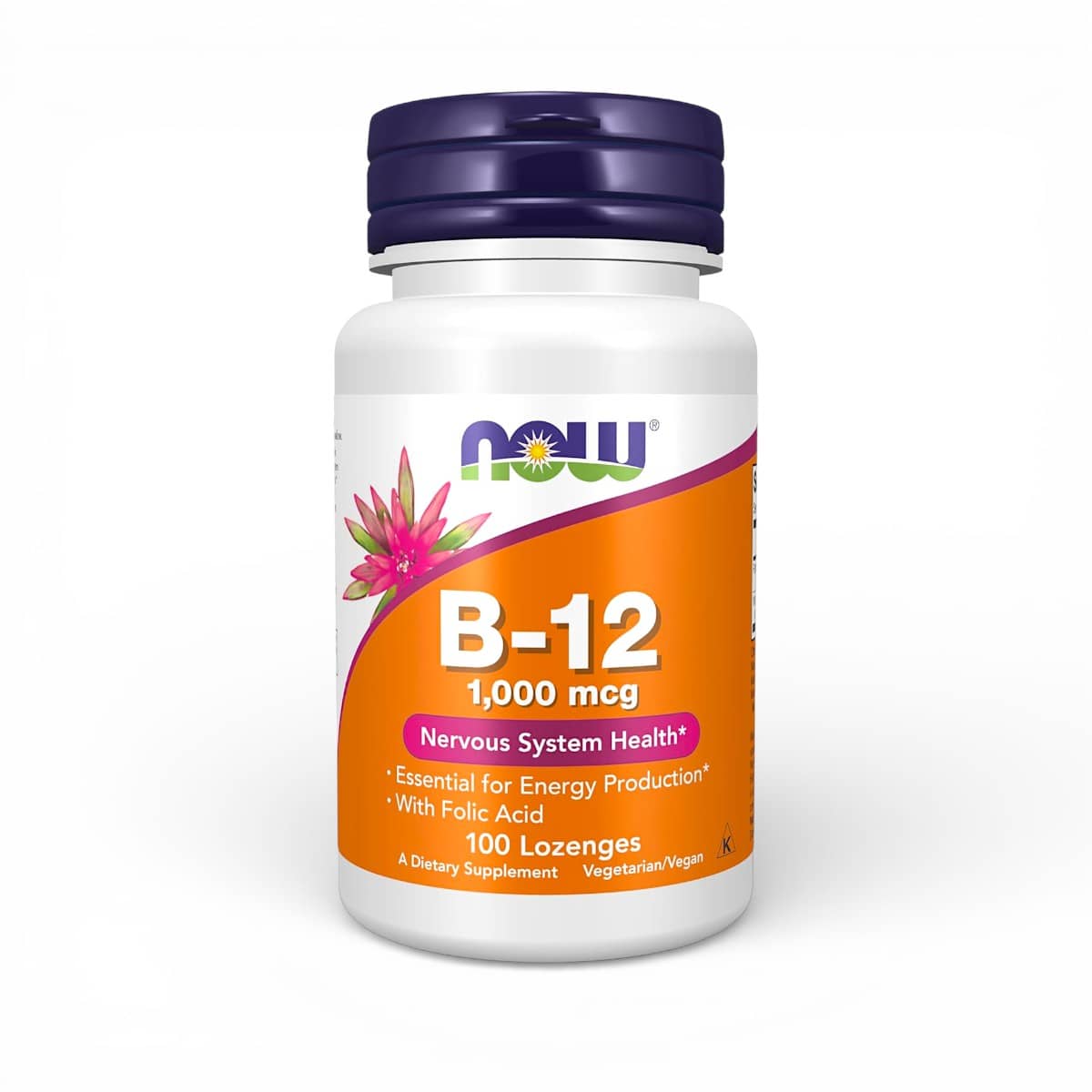 NOW Foods, B-12, 100 Lozenges 1