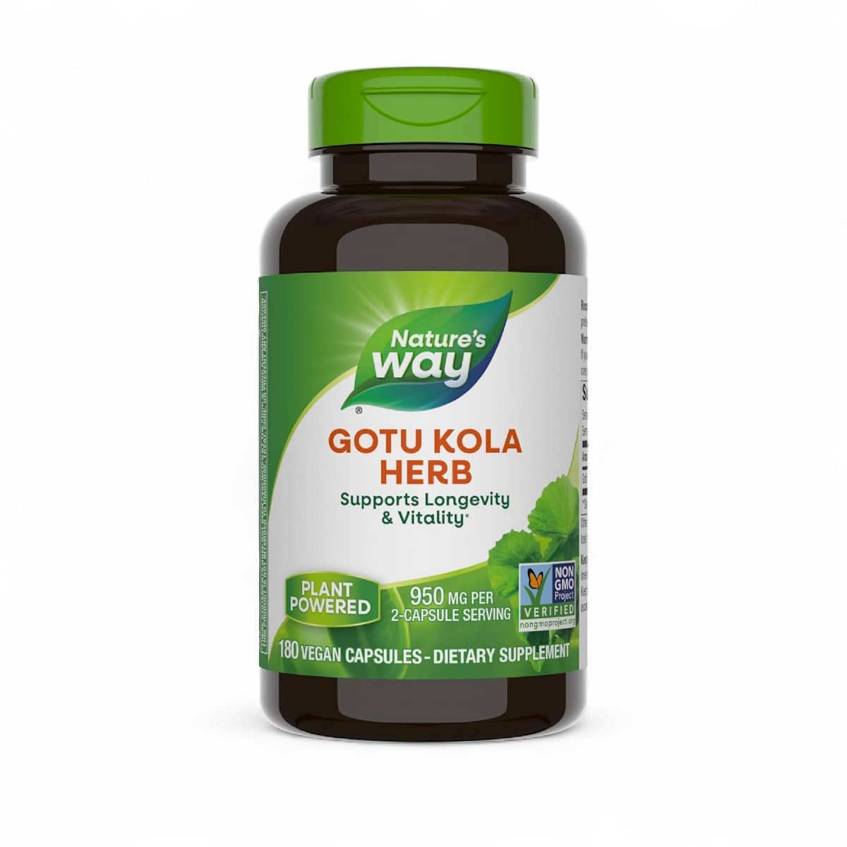 Nature's Way, Gotu Kola Herb, 100 Vegan Capsules (475 mg per Capsule) 1