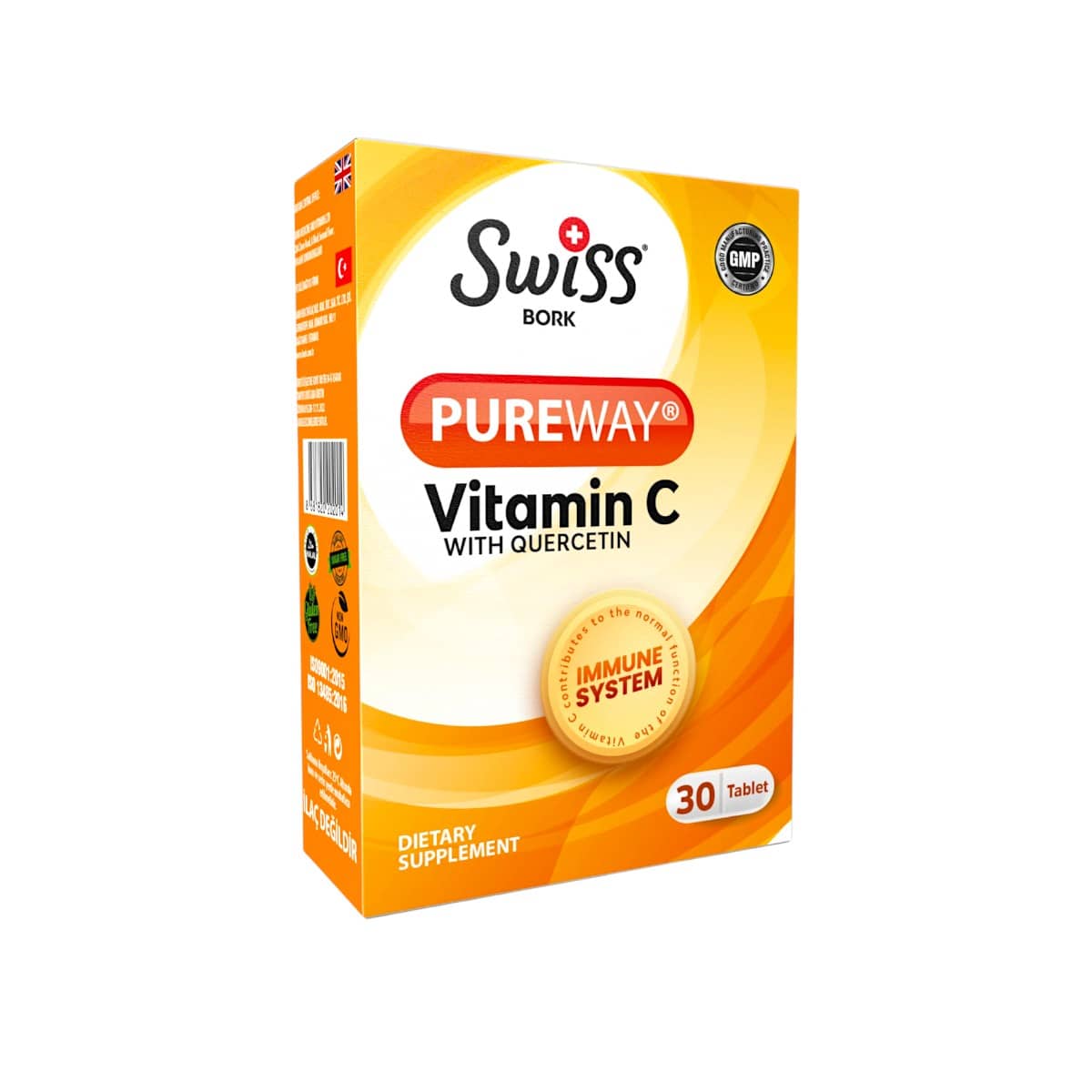 Swiss, Vitamin C with Quercetin, 30 Tablets 1