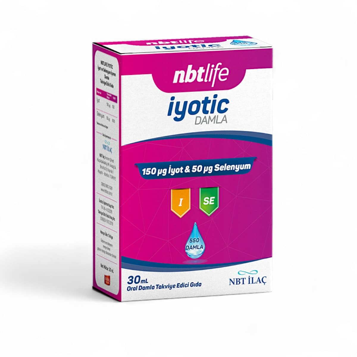 NbtLife, lotic damla Seleniyum. 30 ml 1
