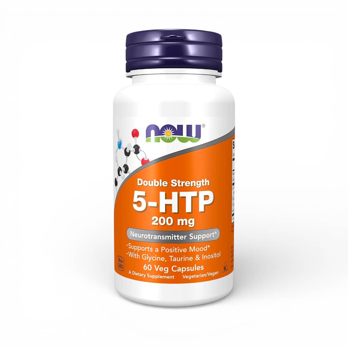 NOW Foods, 5-HTP, 200 mg, 60 Veg Capsules 1