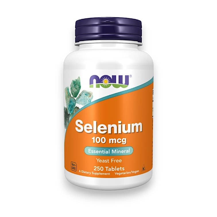 NOW Foods, Selenium, 100 mcg, 250 Tablets 1
