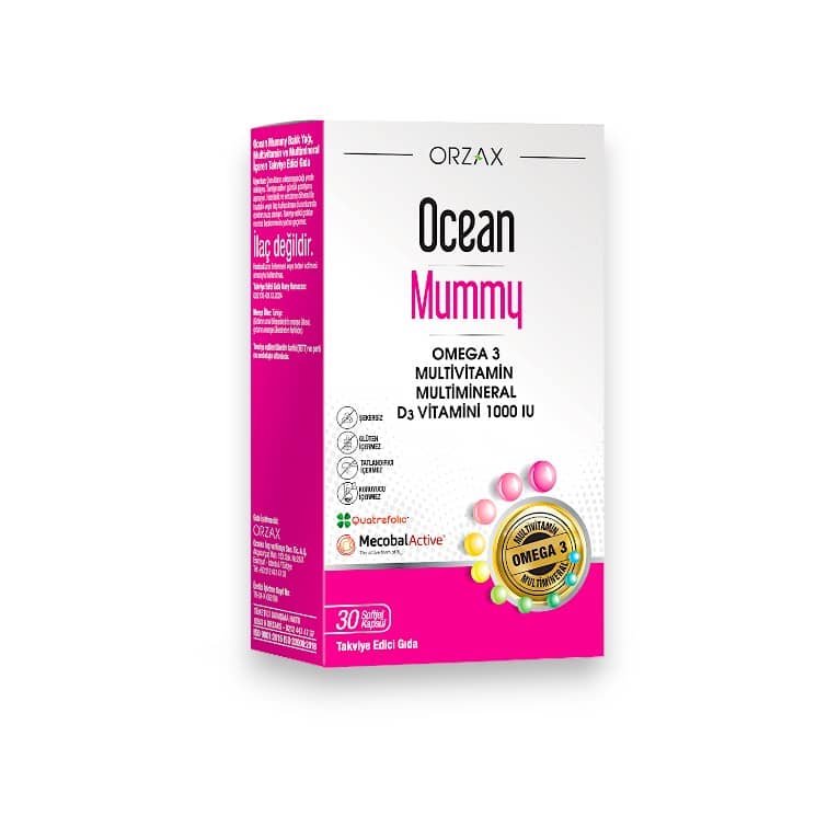 Ocean Mummy Omega, Multi Vitamin&Mineral, 30 Softgels 1