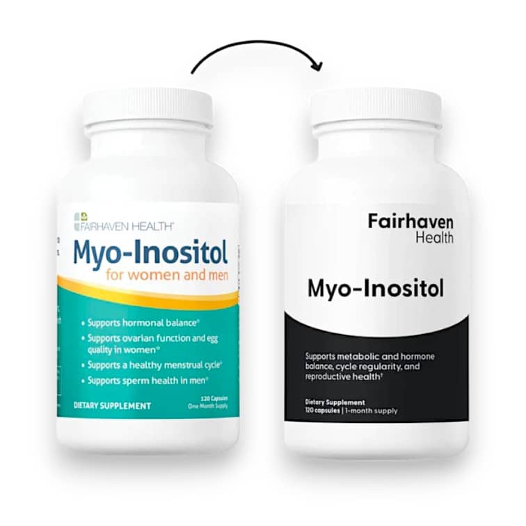 Fairhaven Health, Myo-Inositol, 2,000 mg, 120 Capsules 1
