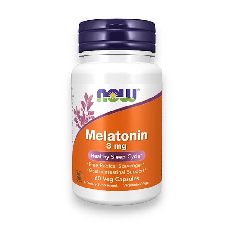 NOW Foods, Melatonin, 3 mg, 60 Veg Capsules 1