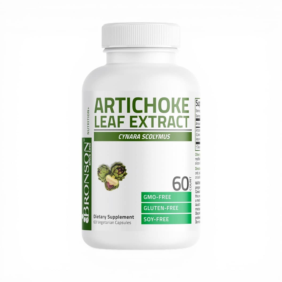 Bronson, Artichoke leaf extract , 250mg, 60 Count 1