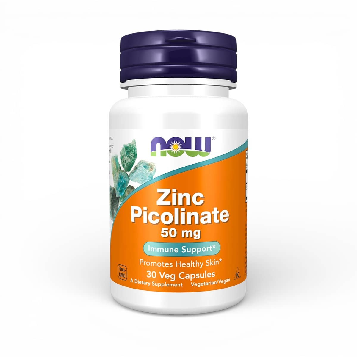 NOW Foods, Zinc Picolinate, 50 mg, 30 Veg Capsules 1