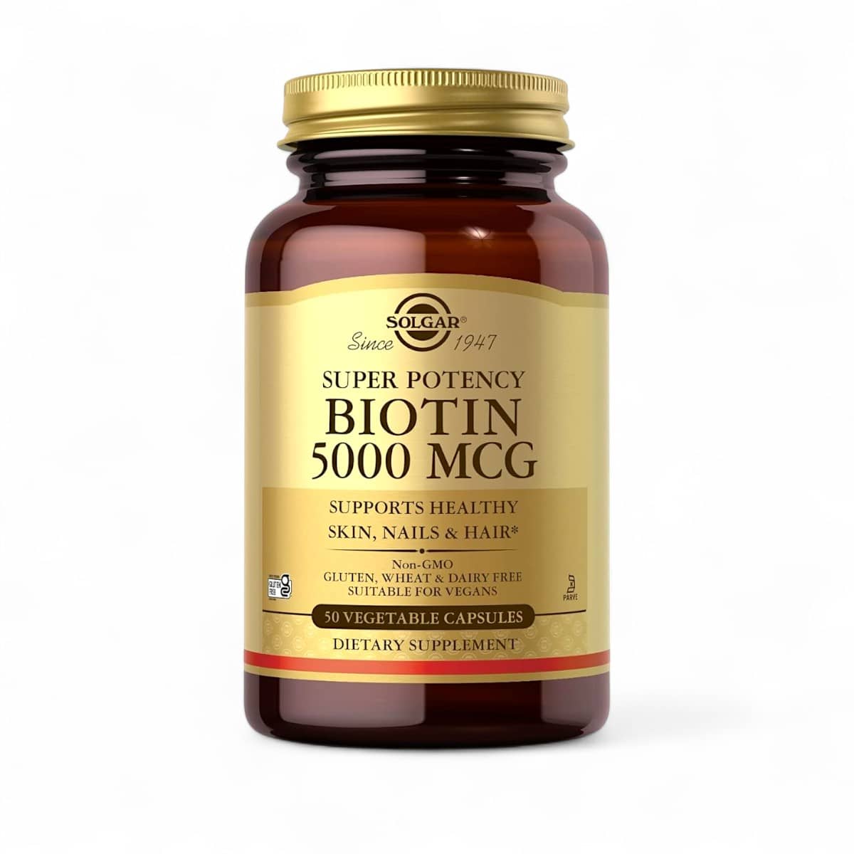 Solgar, Biotin, 50 Vegetable Capsules 1